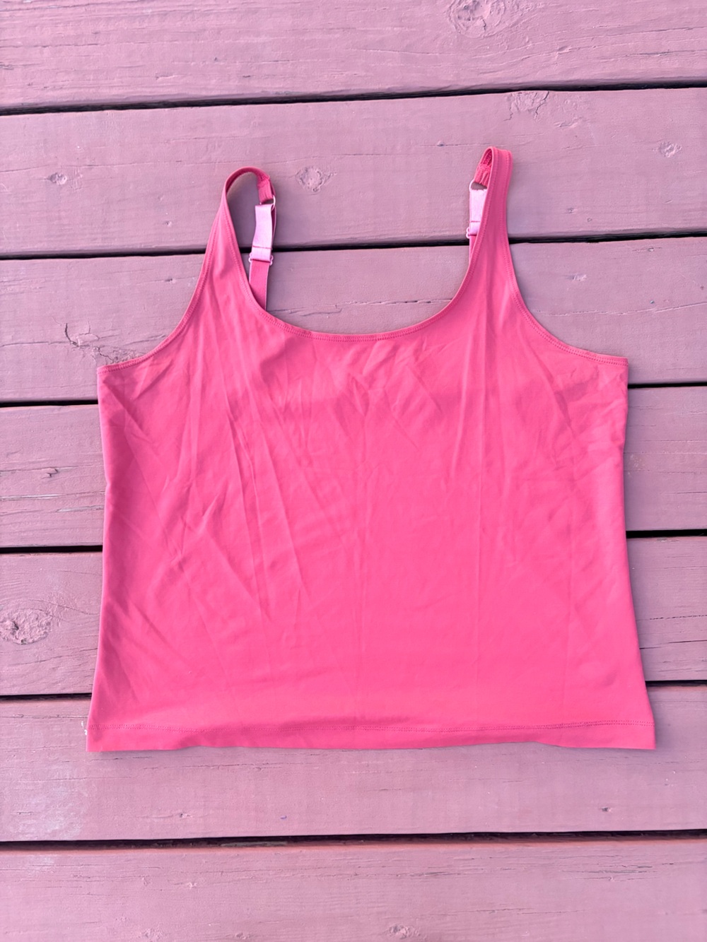 Chico's Bright Pink Adjustable-Strap Camisole